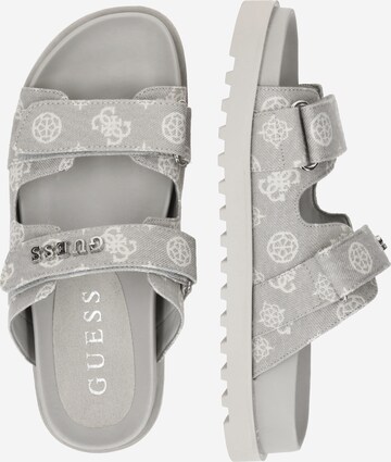 GUESS - Sapato aberto 'FABULON2' em cinzento