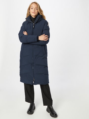 ICEPEAK Winter Coat in Blue: front