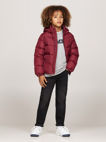 TOMMY HILFIGER Jacke 'Essential' in Rot
