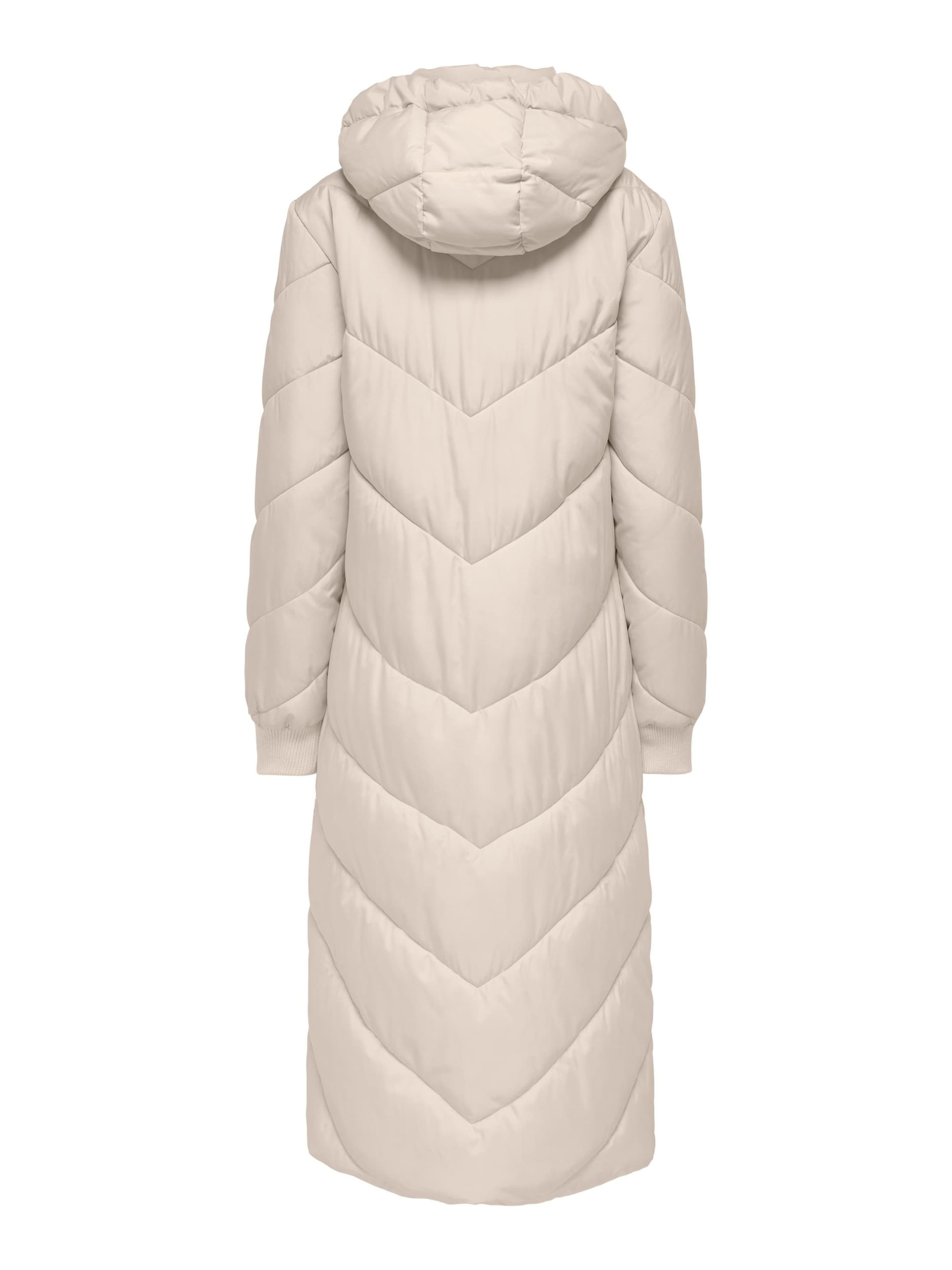 JDY Winter Coat 'SKYLAR' in White