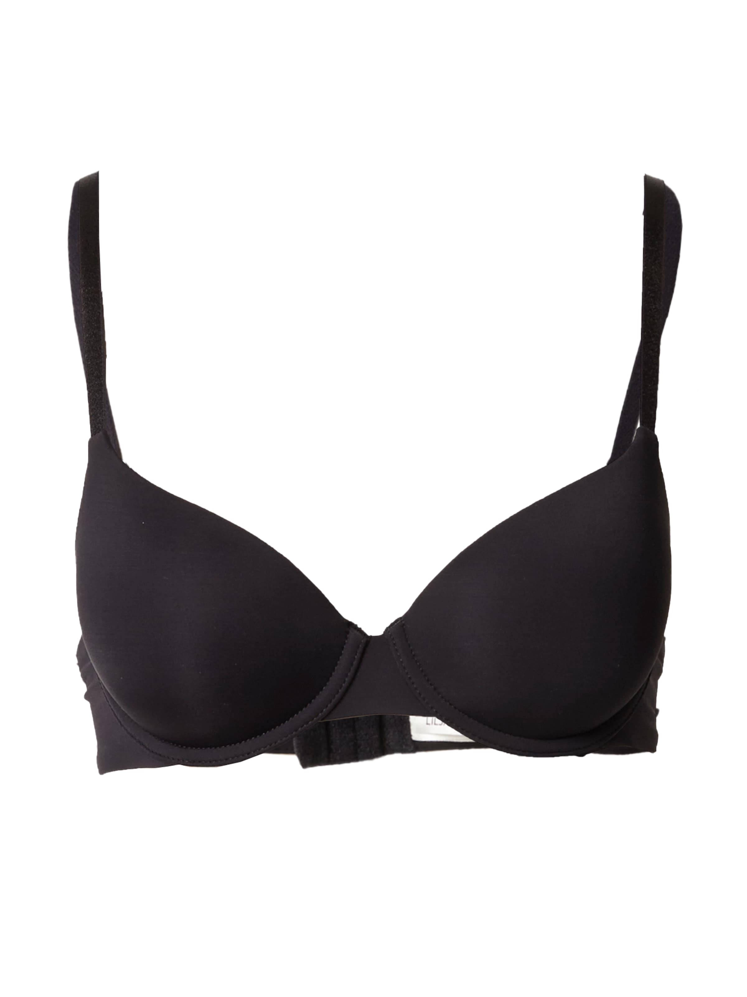 Lindex Push-up Bra 'Lilja Theresia' in Black: front
