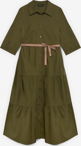 Abito di Fiorella Rubino in verde: frontale