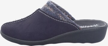 Westland Slippers 'AVIGNON' in Blue: front