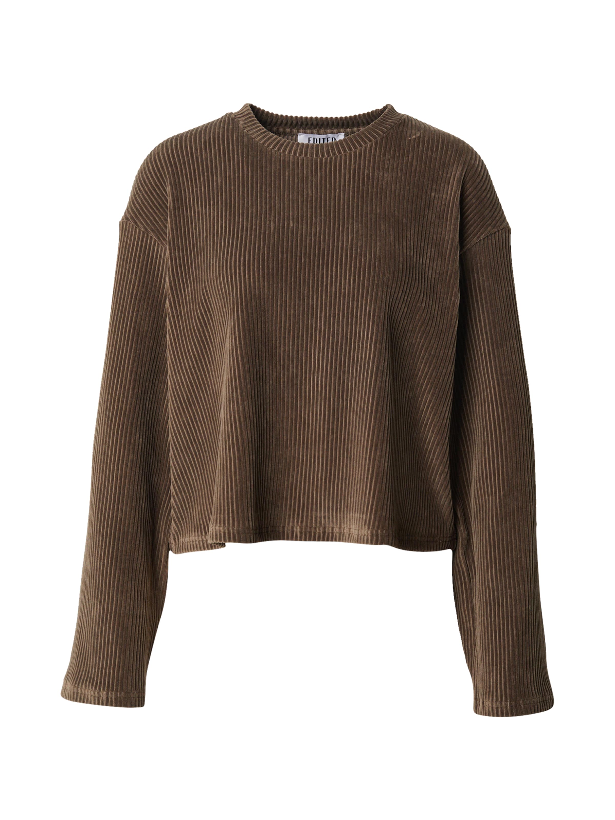 EDITED Longsleeve 'Kassandra' in Braun: Vorderseite