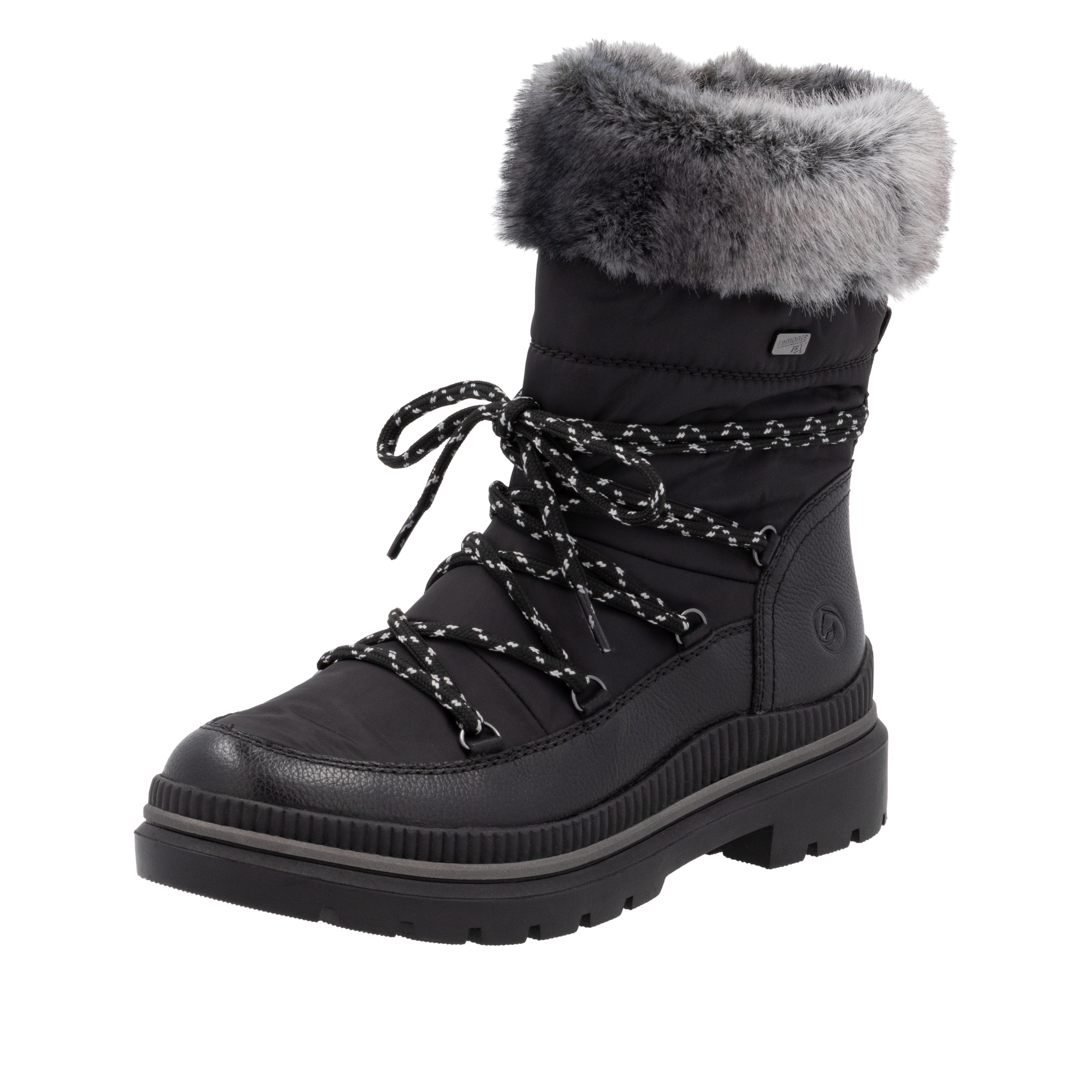 REMONTE Snow Boots in Black: front