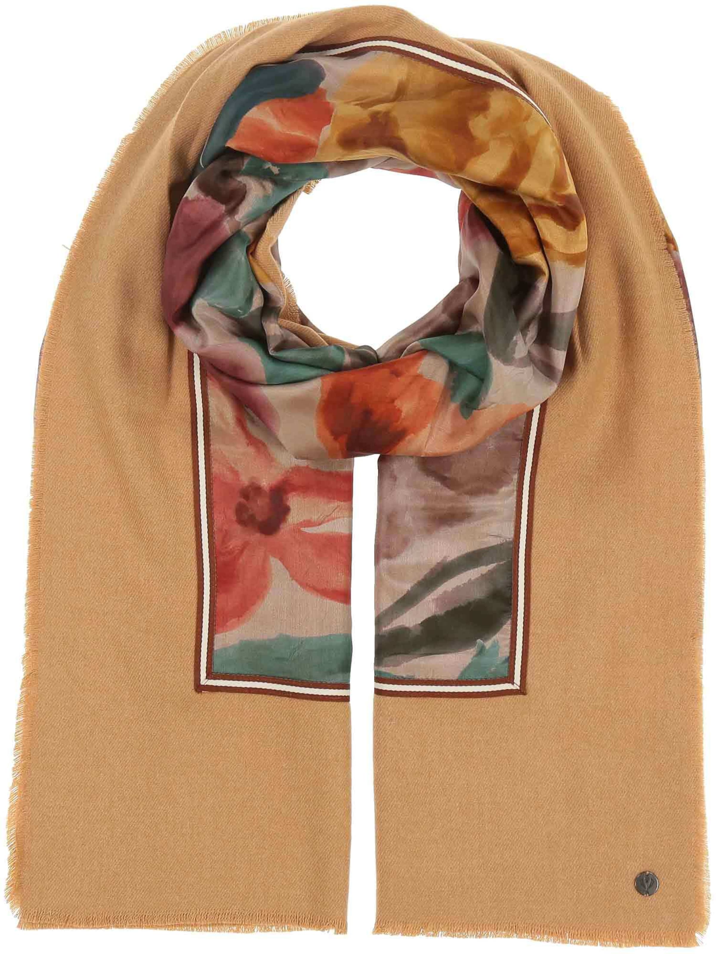 FRAAS Oversizeschal in Gelb: Vorderseite