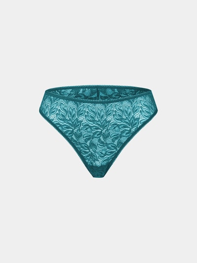 Erlich Textil String 'Iconic Lace' en XS en bleu cyan, Vue avec produit