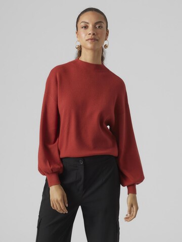VERO MODA Sweater 'NANCY' in Red: front