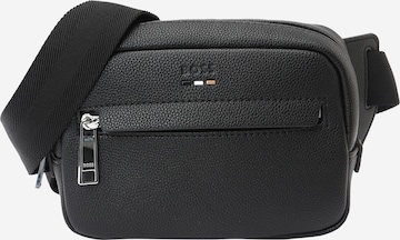 BOSS - Bolso de hombro 'Ray' en negro: frente