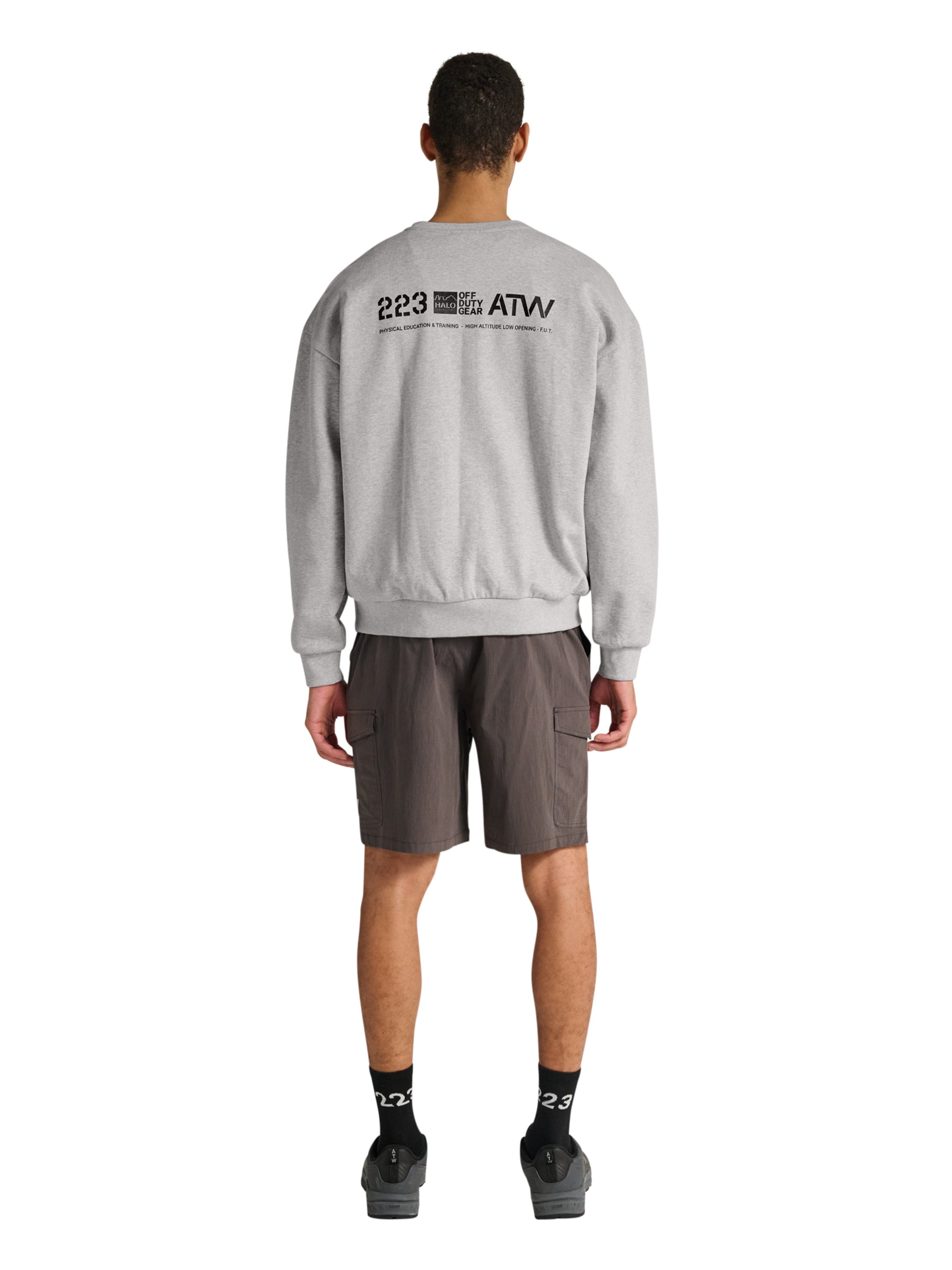 HALO Sweatshirt in Grau