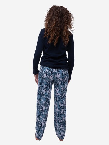 Ammann Pajama 'Night & Home' in Blue