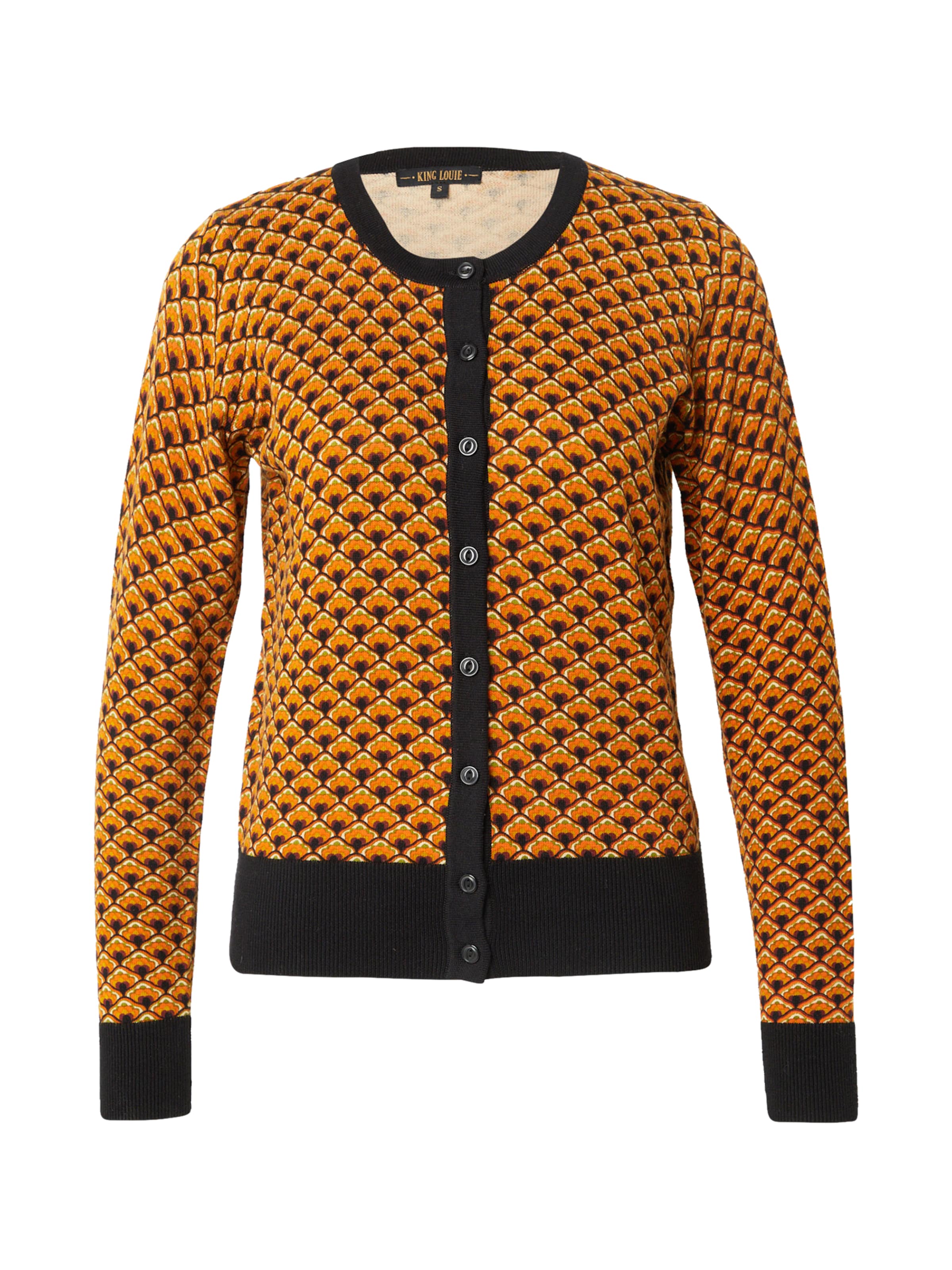 Cardigan 'Frio' King Louie en mélange de couleurs : devant