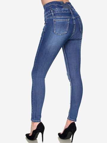 Skinny Jean Elara en bleu