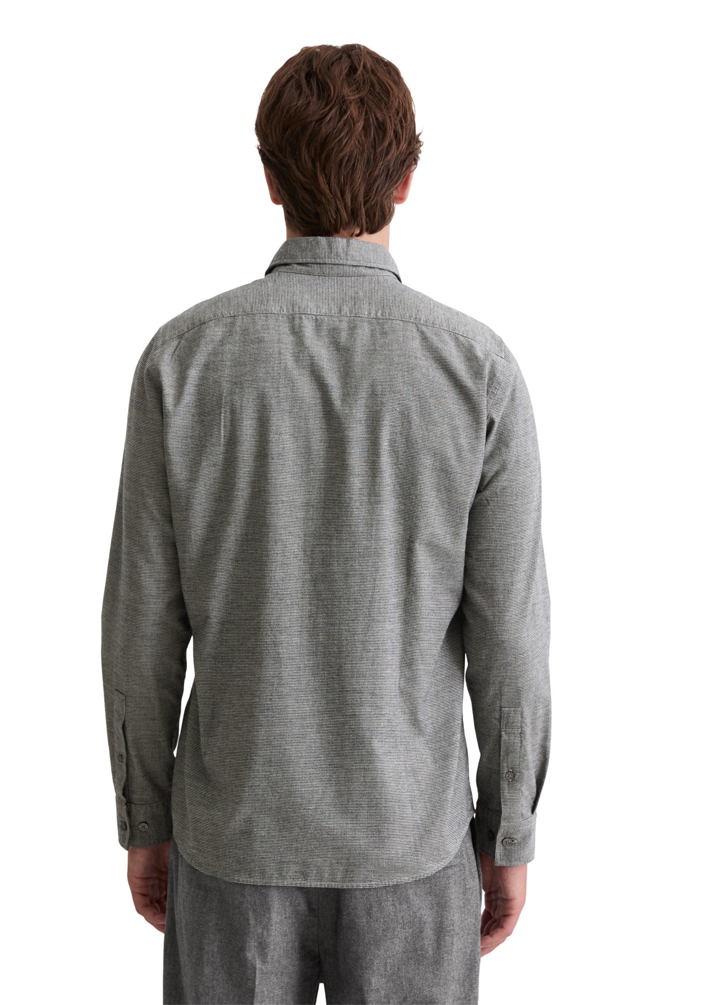 Marc O'Polo Regular fit Button Up Shirt in Grey