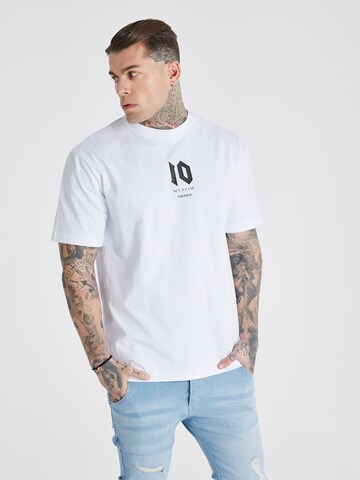 SikSilk T-shirt i vit: framsida