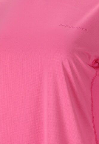 ENDURANCE Functioneel shirt 'Nan' in Roze
