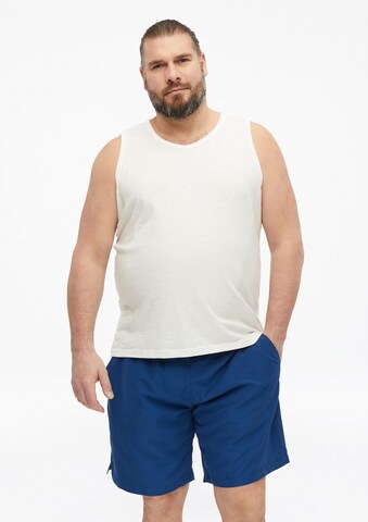 s.Oliver Men Big Sizes Badeshorts in Blau: Vorderseite