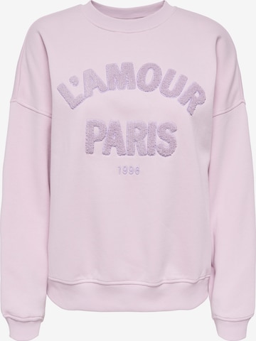 JDY Mikina 'JDYMesa' – pink: přední strana