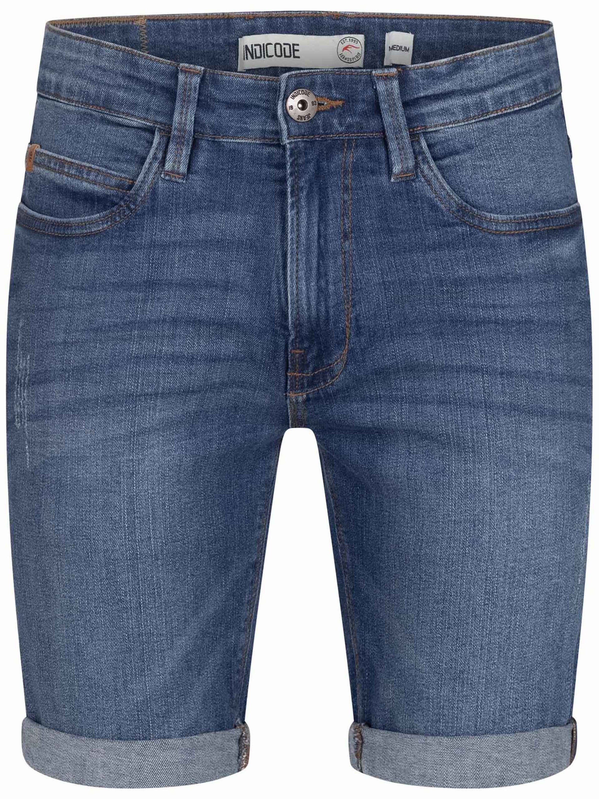 INDICODE JEANS Regular Jeans 'Inkadeu' in Blau: Vorderseite