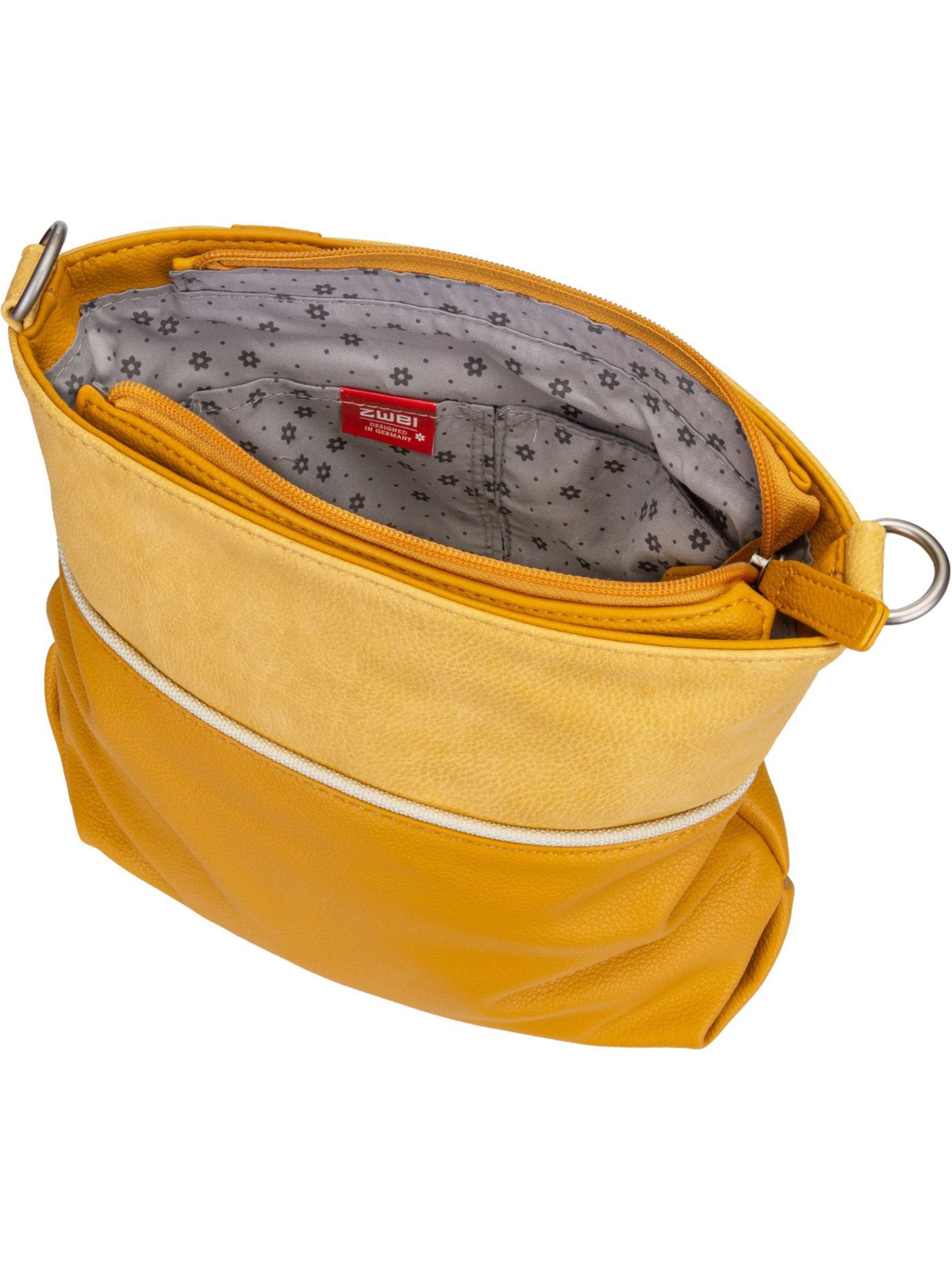 ZWEI Umhängetasche 'Jana J8' in Gelb