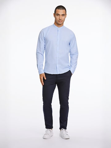 Slim fit Camicia di Lindbergh in blu