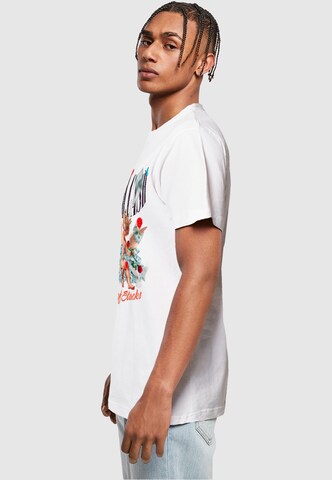 T-Shirt 'Fresh Cash' Mister Tee en blanc