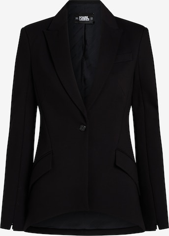 Sacou de la Karl Lagerfeld pe negru: față