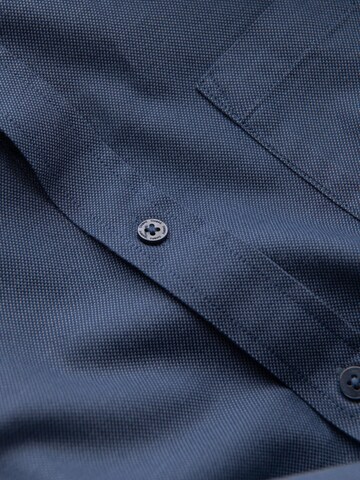 Ombre - Ajuste regular Camisa en azul