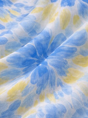 COLLEZIONE ALESSANDRO Scarf 'Batik' in Blue