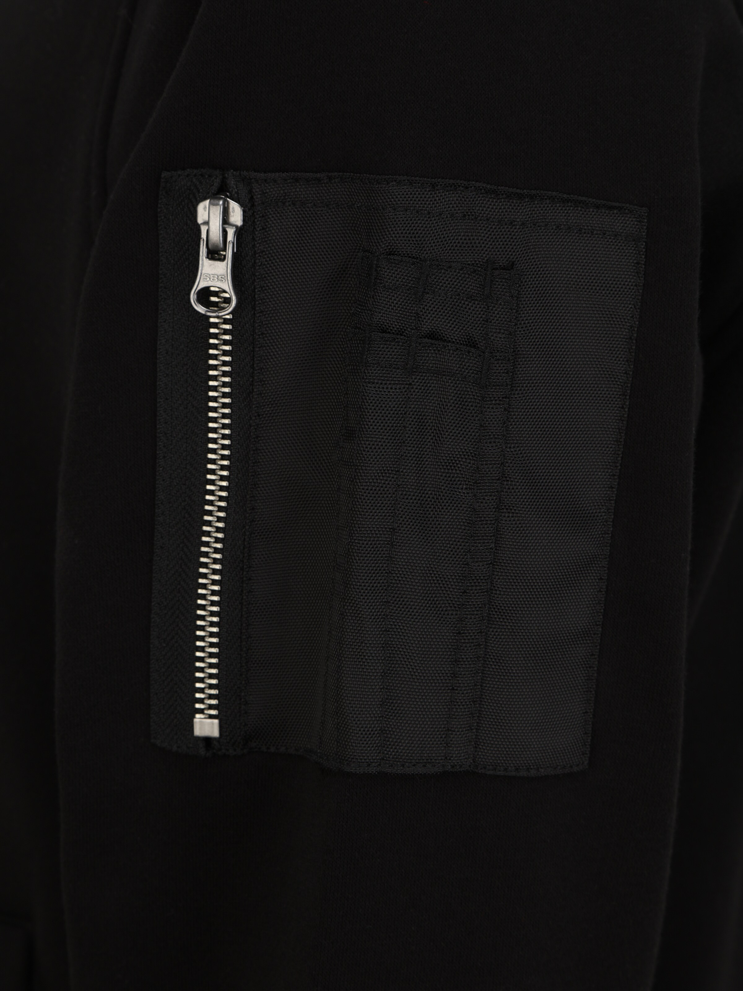 Urban Classics Jopa na zadrgo | črna barva