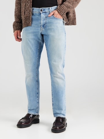 G-STAR Zwężany krój Jeansy '3301' w kolorze niebieski: przód