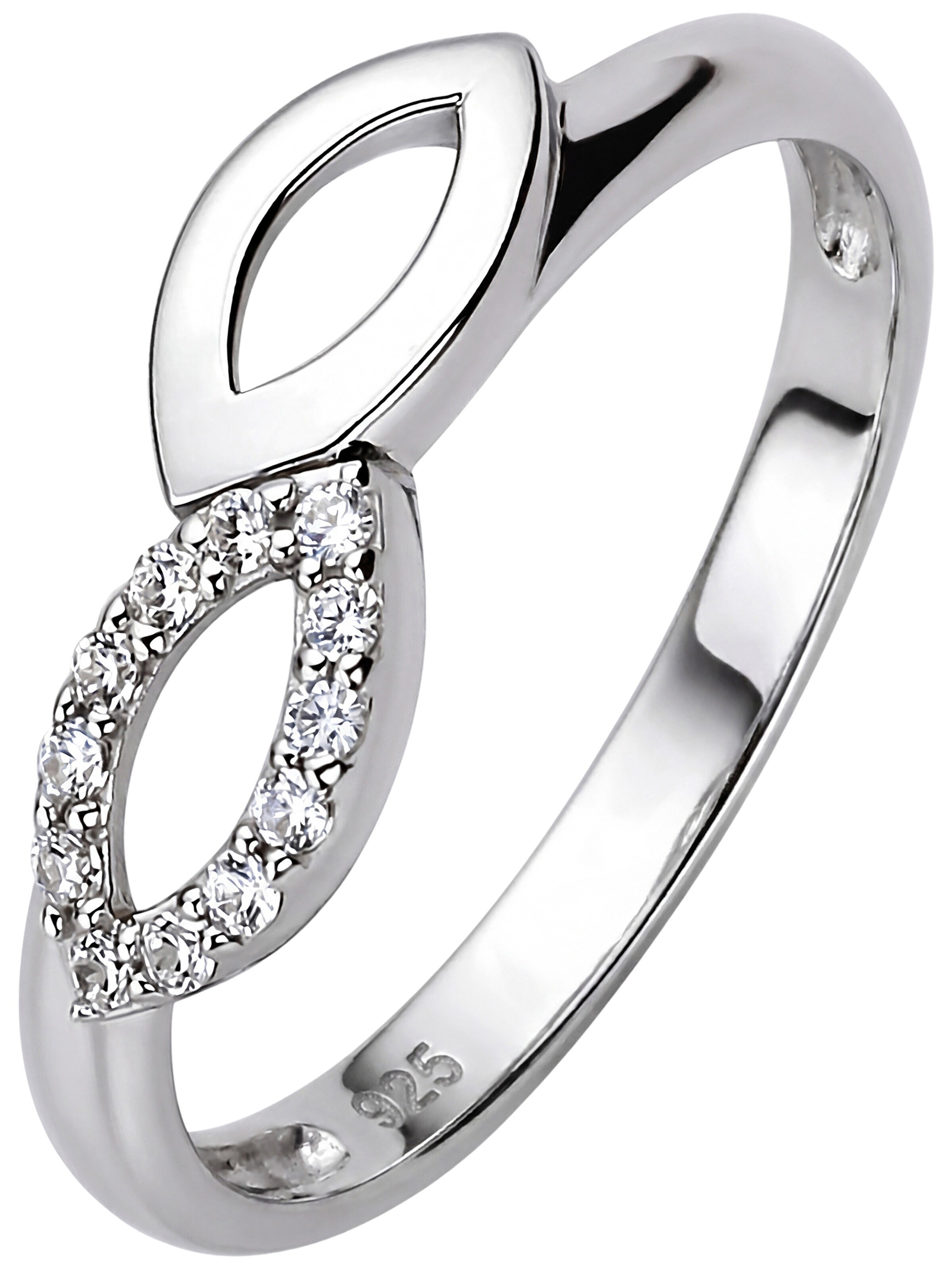 Jobo Ring in Silver: front