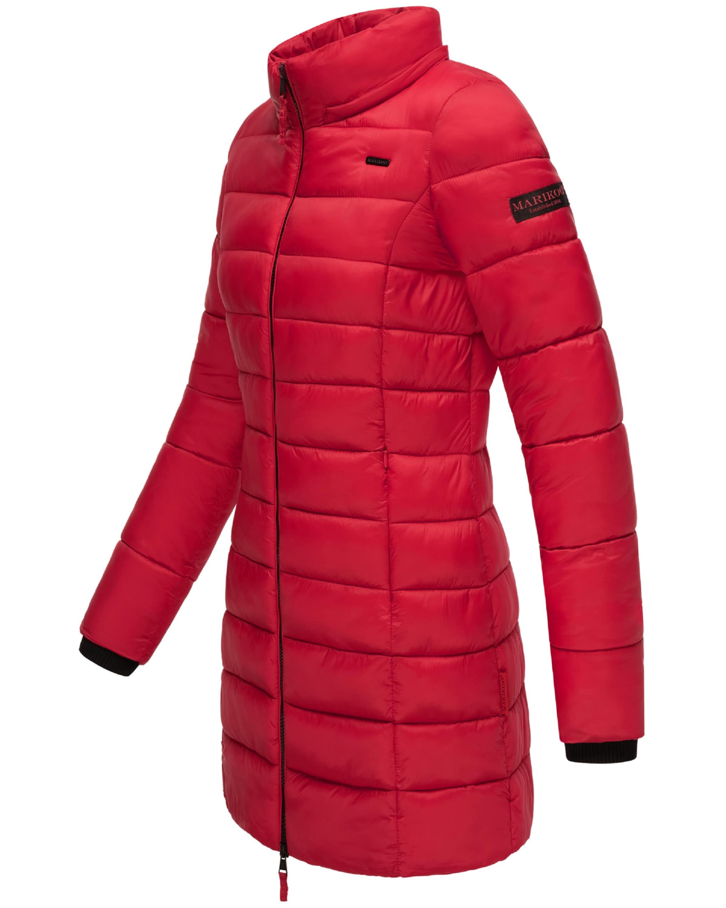 MARIKOO Wintermantel 'Abendsternchen' in Rood