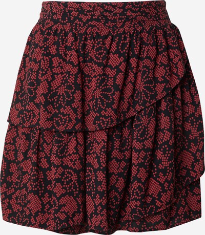 Guido Maria Kretschmer Women Rok 'Cessia' in de kleur Rood / Zwart, Productweergave