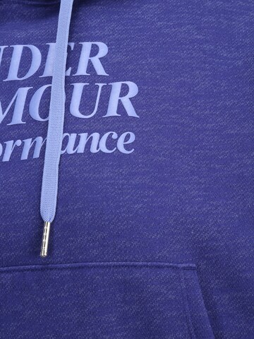 UNDER ARMOUR - Sweatshirt de desporto 'Essential' em azul