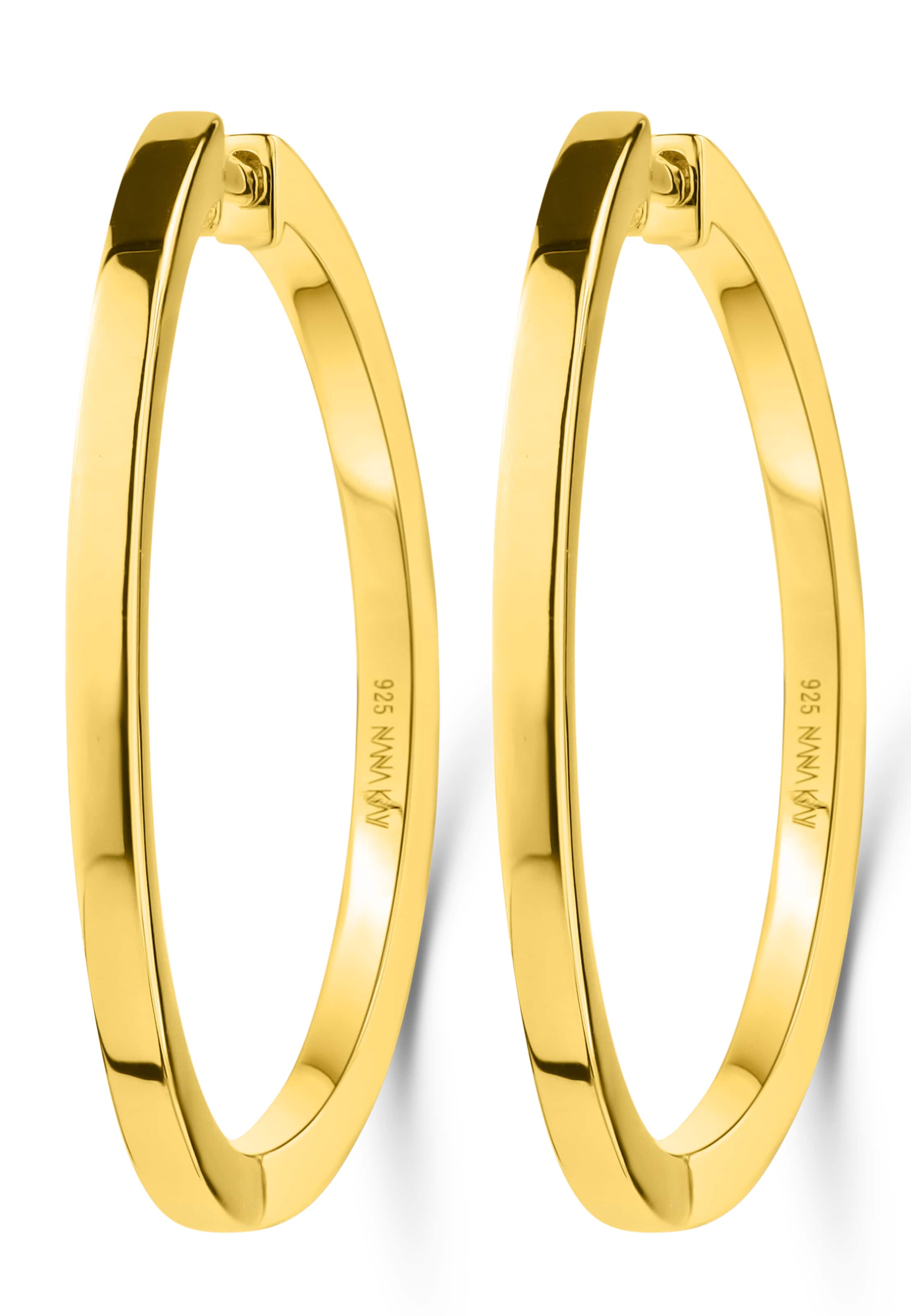 Nana Kay Earrings 'Glamour Girl' in Gold: front