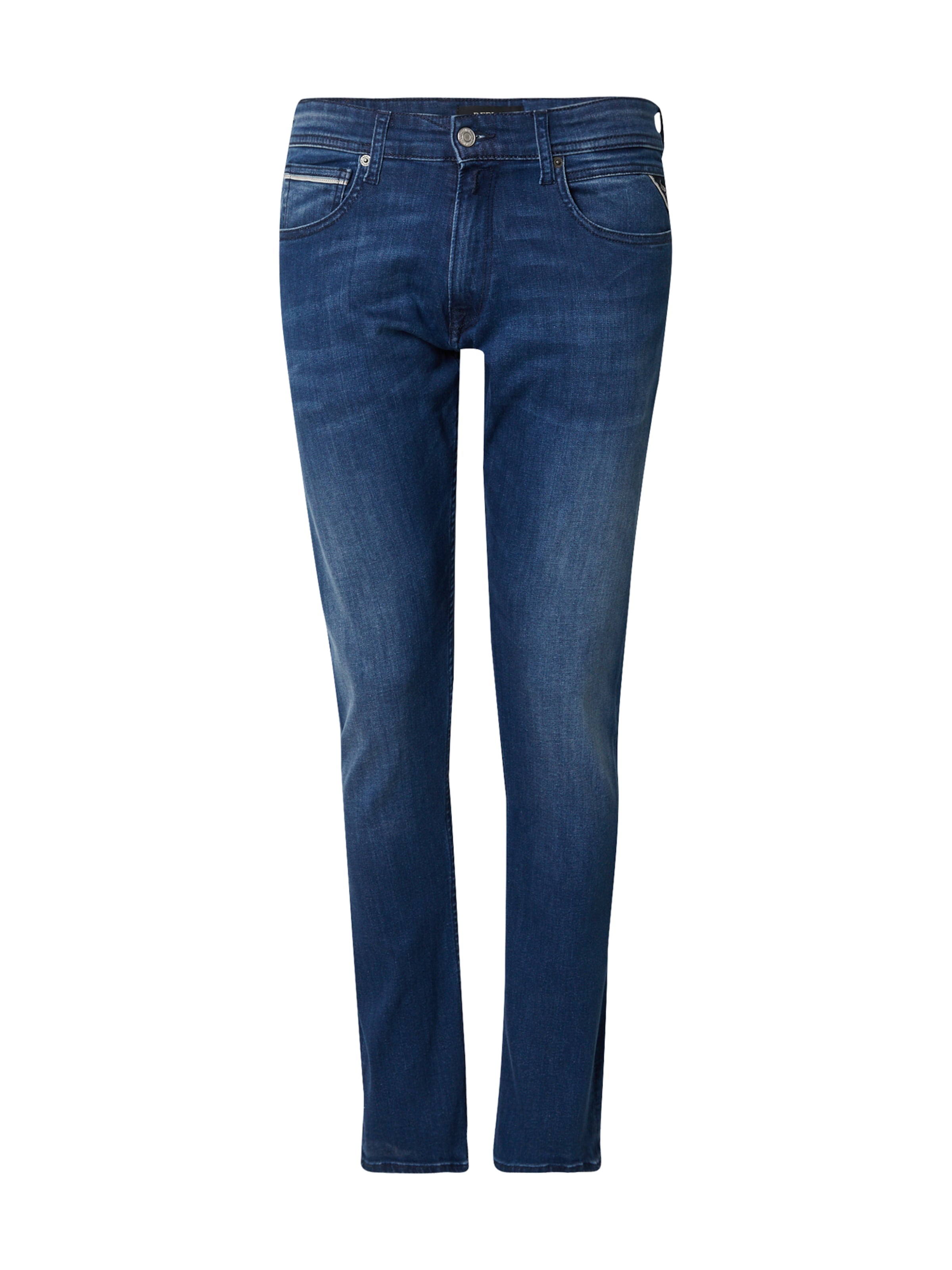 REPLAY Обычный Джинсы 'Grover' в Синий: спереди