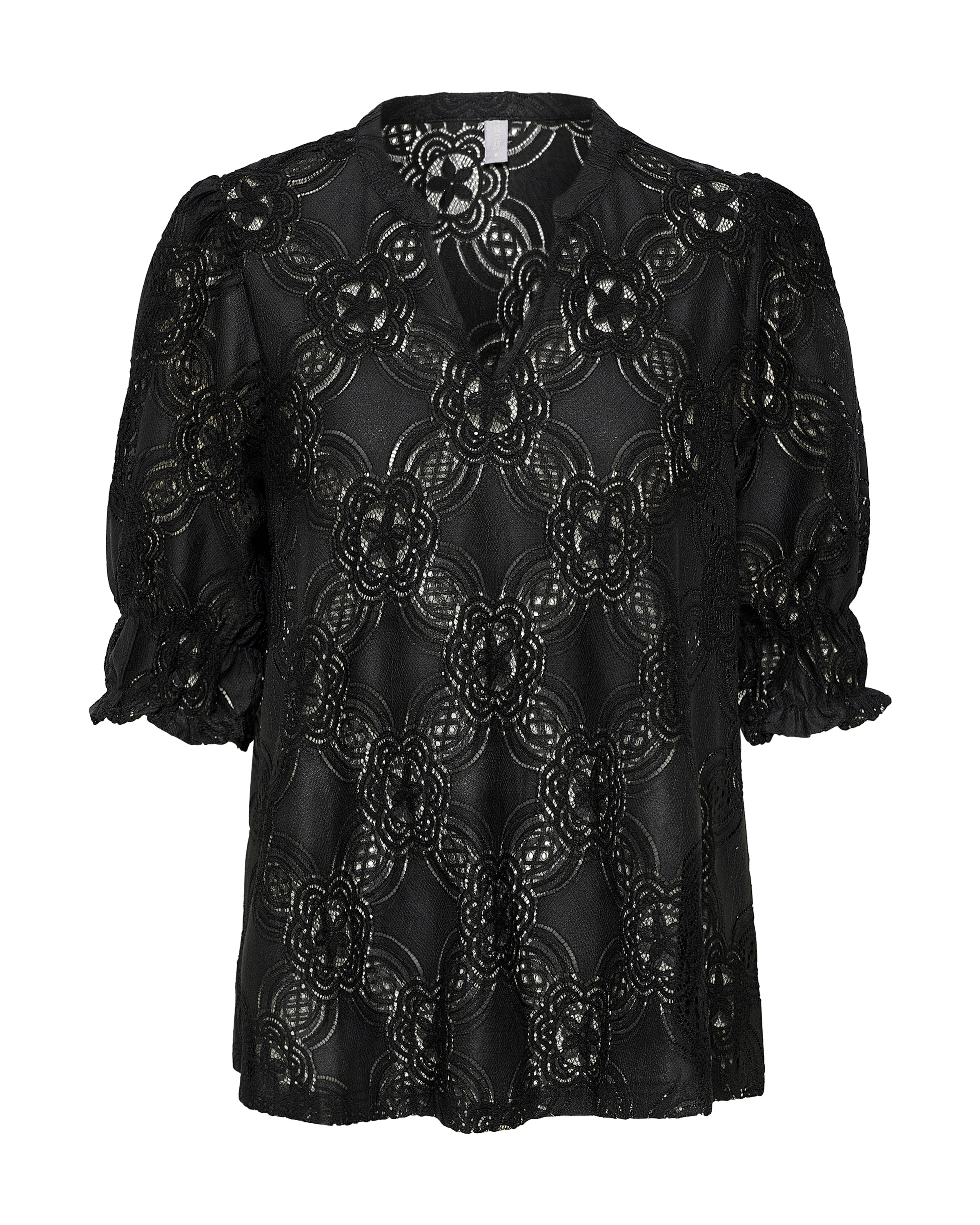 CULTURE Μπλούζα 'Olu' σε μαύρο: μπροστά