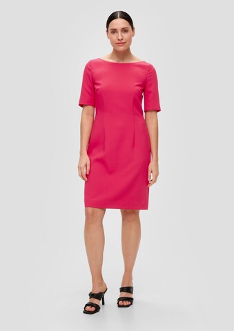 rožinė s.Oliver BLACK LABEL Suknelė: priekis