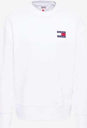 Tommy Jeans Majica | mornarska / svetlo rdeča / bela barva, Prikaz izdelka