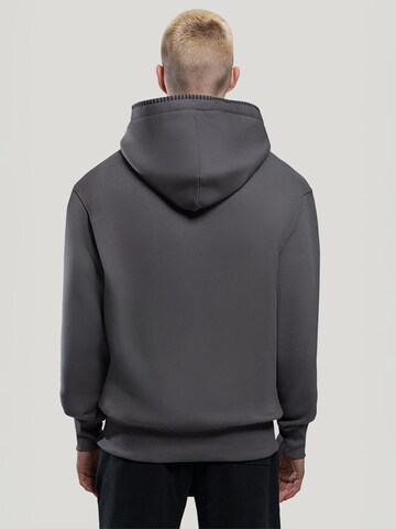 MAD TIGERS Sweatshirt 'Dark Oceans' in Grey