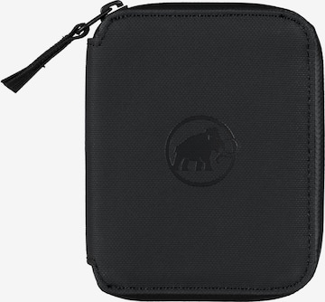 MAMMUT Sportportemonnaie ‘Seon’ in Schwarz: Vorderseite