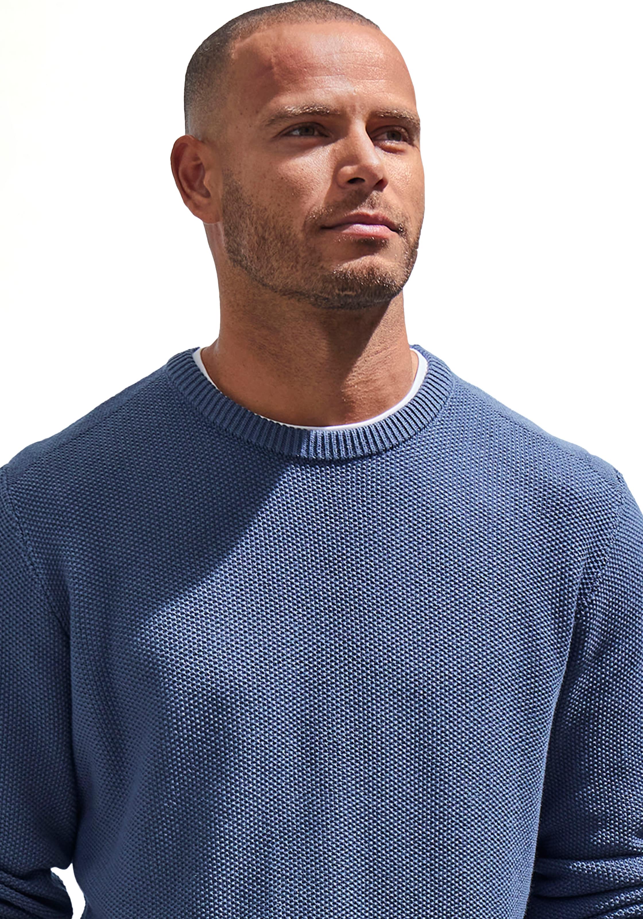 JOHN DEVIN Pullover in Blau