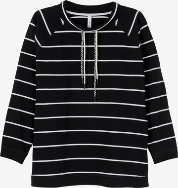 SHEEGO Sweatshirt in Black: front