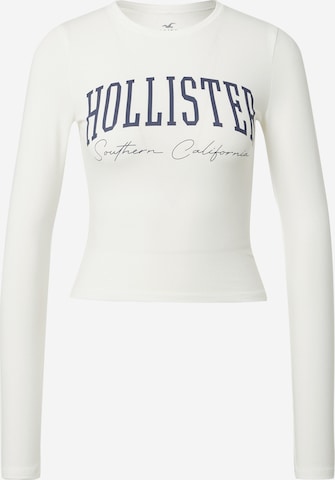 HOLLISTER Shirt in White: front