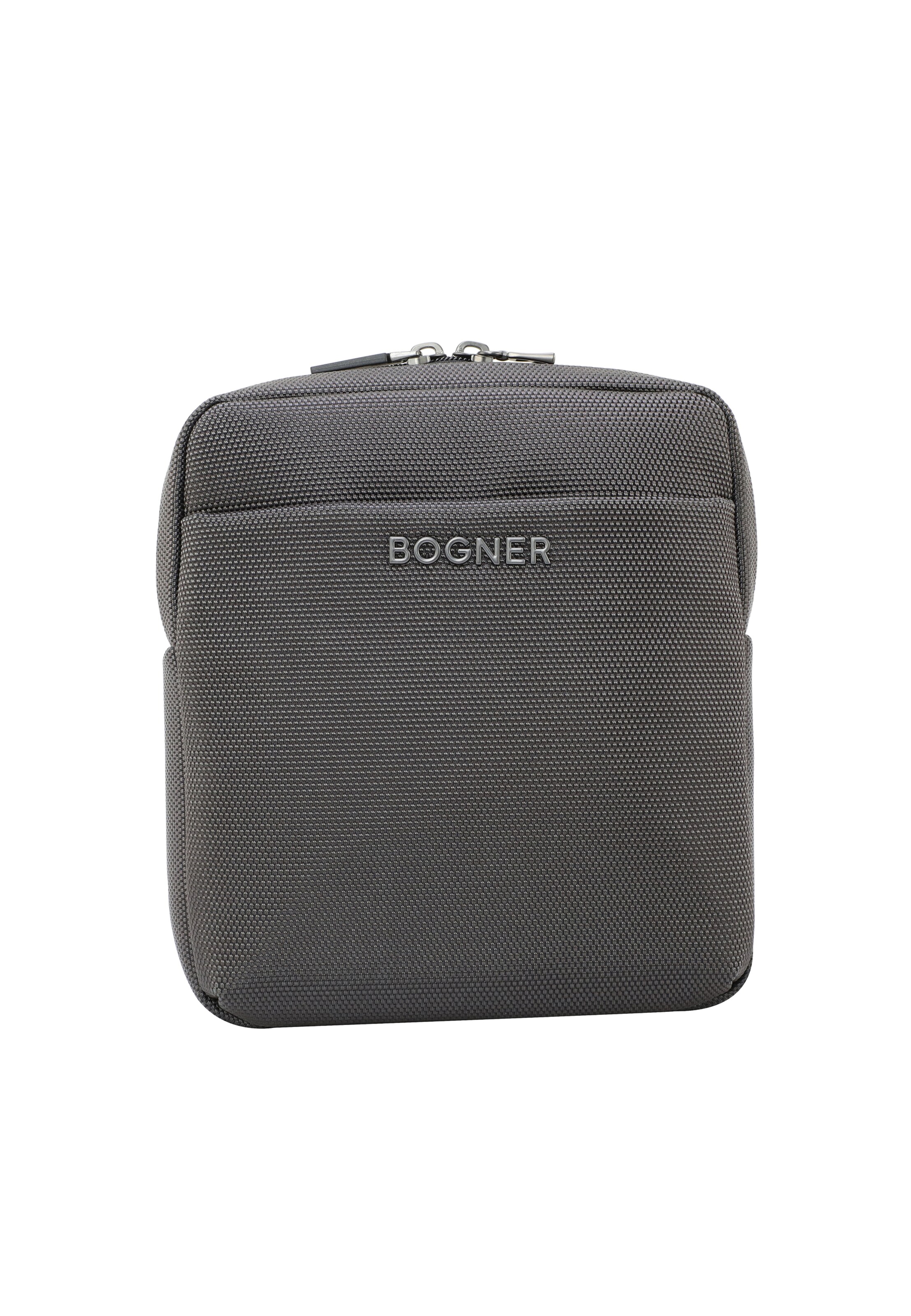 BOGNER Crossbody Bag 'Keystone Andre' in Grey: front