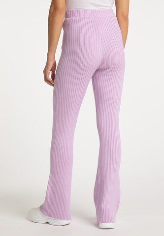 MYMO Flared Broek in Lila