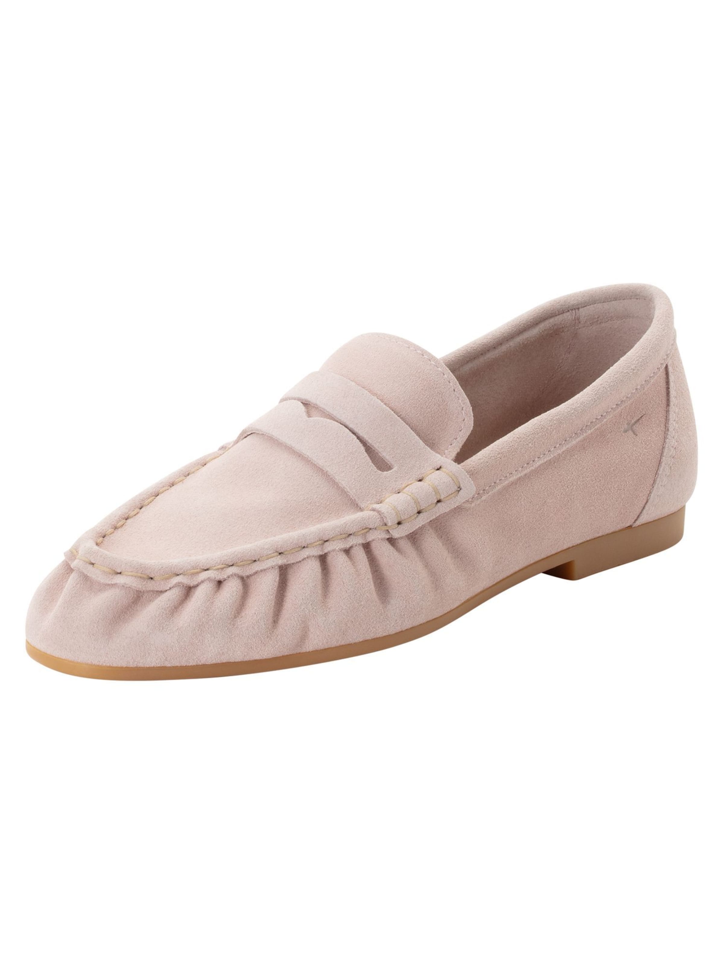 Tamaris Moccasins in Pink: front