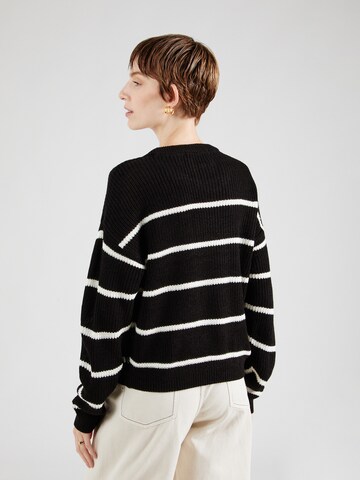 QS Pullover in Schwarz