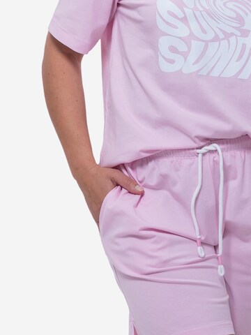 Mey Pyjama 'Solid Love' in Pink